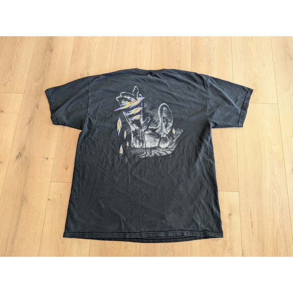 Vintage Rare Y2k 2002 Tool Lateralus Flame Eye Alex Grey Band T-shirt Size XL - Picture 6 of 8